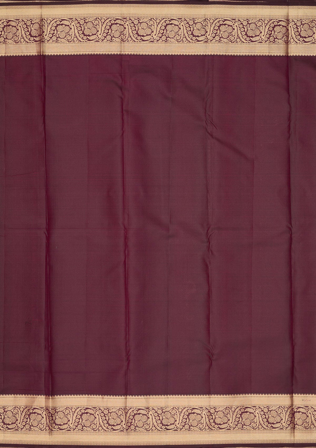 Brown Zariwork Pure Silk Saree-Koskii