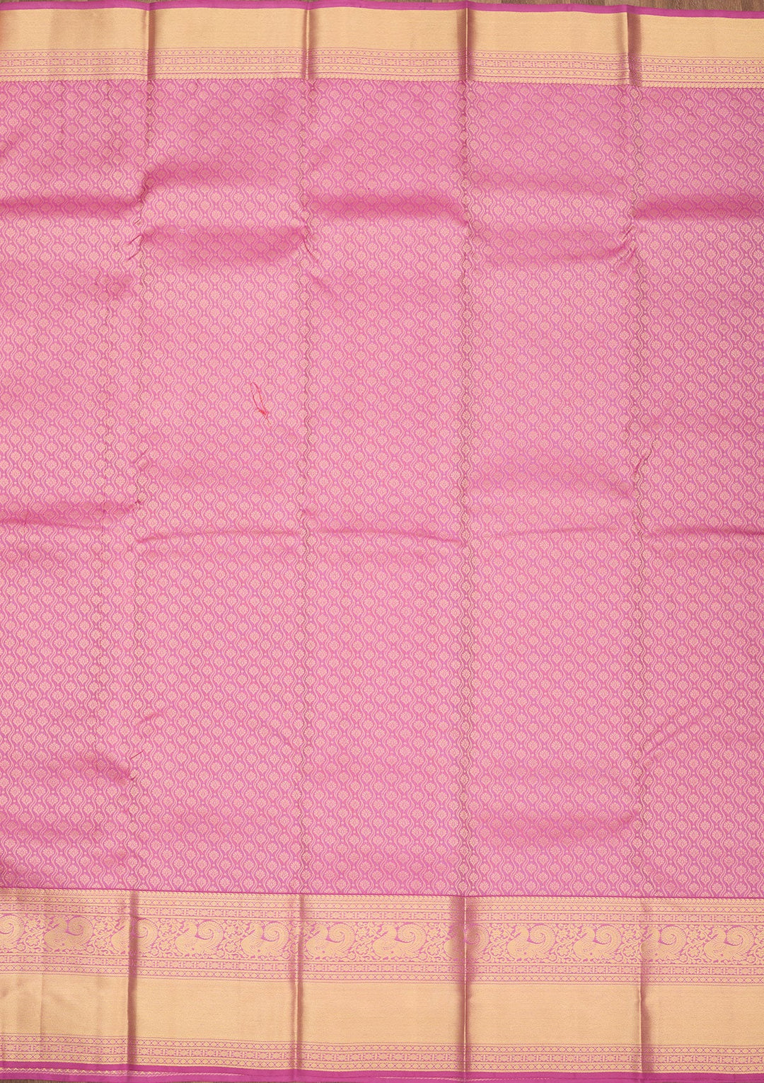 Mauve Zariwork Pure Silk Saree-Koskii
