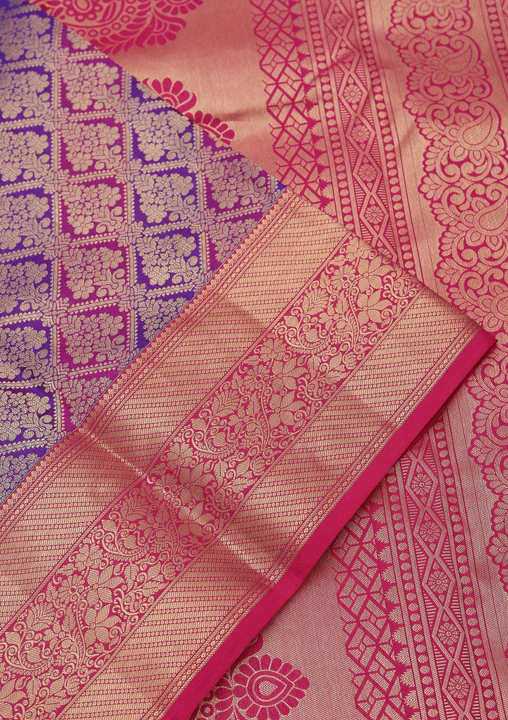 Multi Zariwork Pure Silk Saree