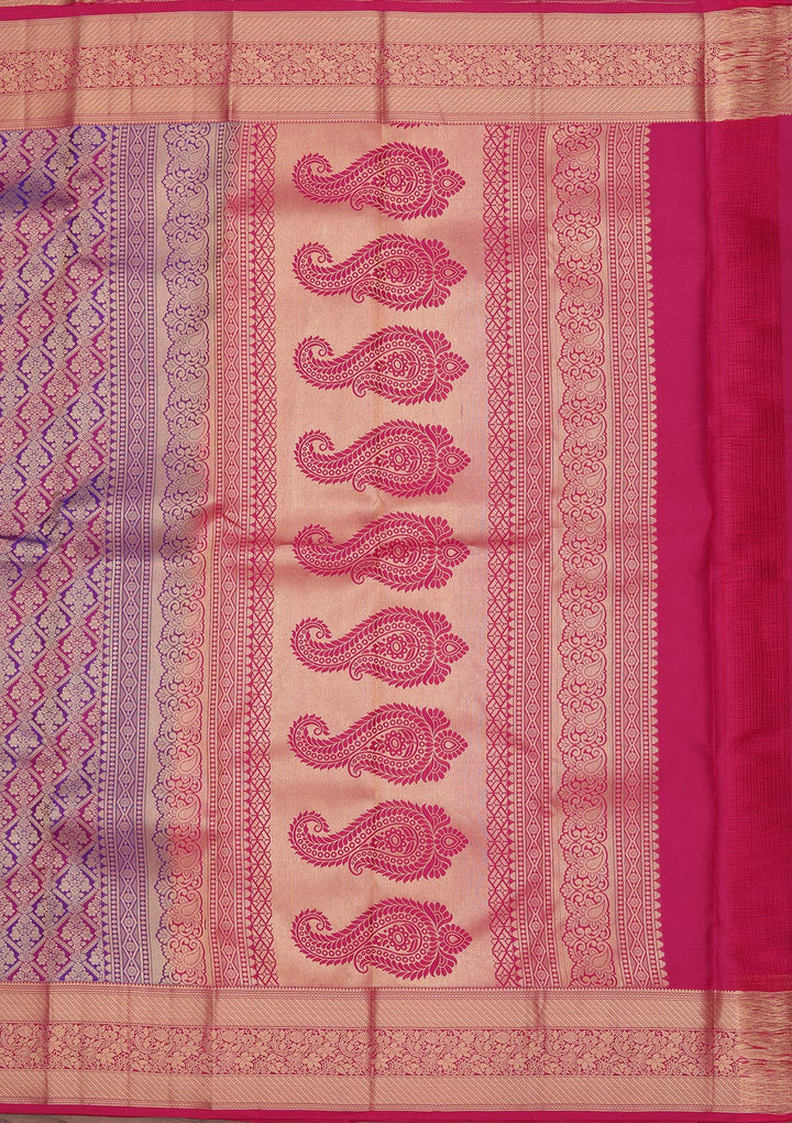 Multi Zariwork Pure Silk Saree