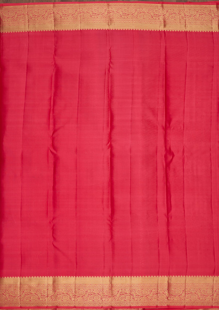Mustard Zariwork (Gold) Pure Silk Saree