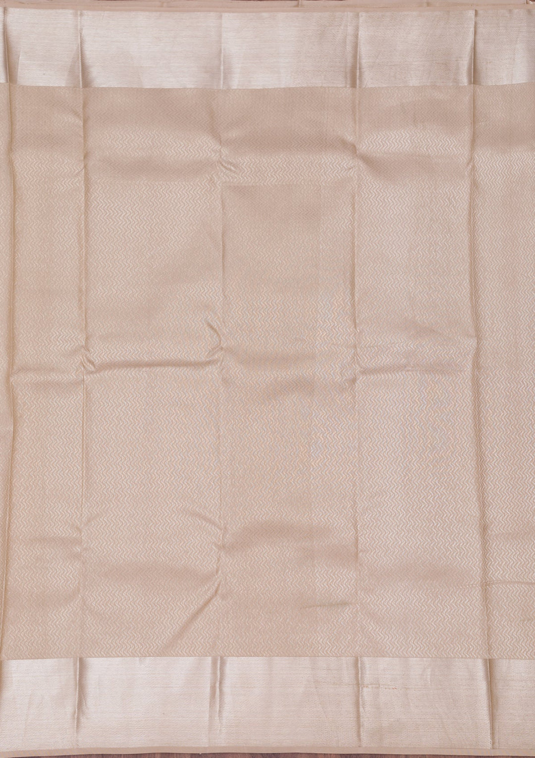 Gold Zariwork Pure Silk Saree-koskii