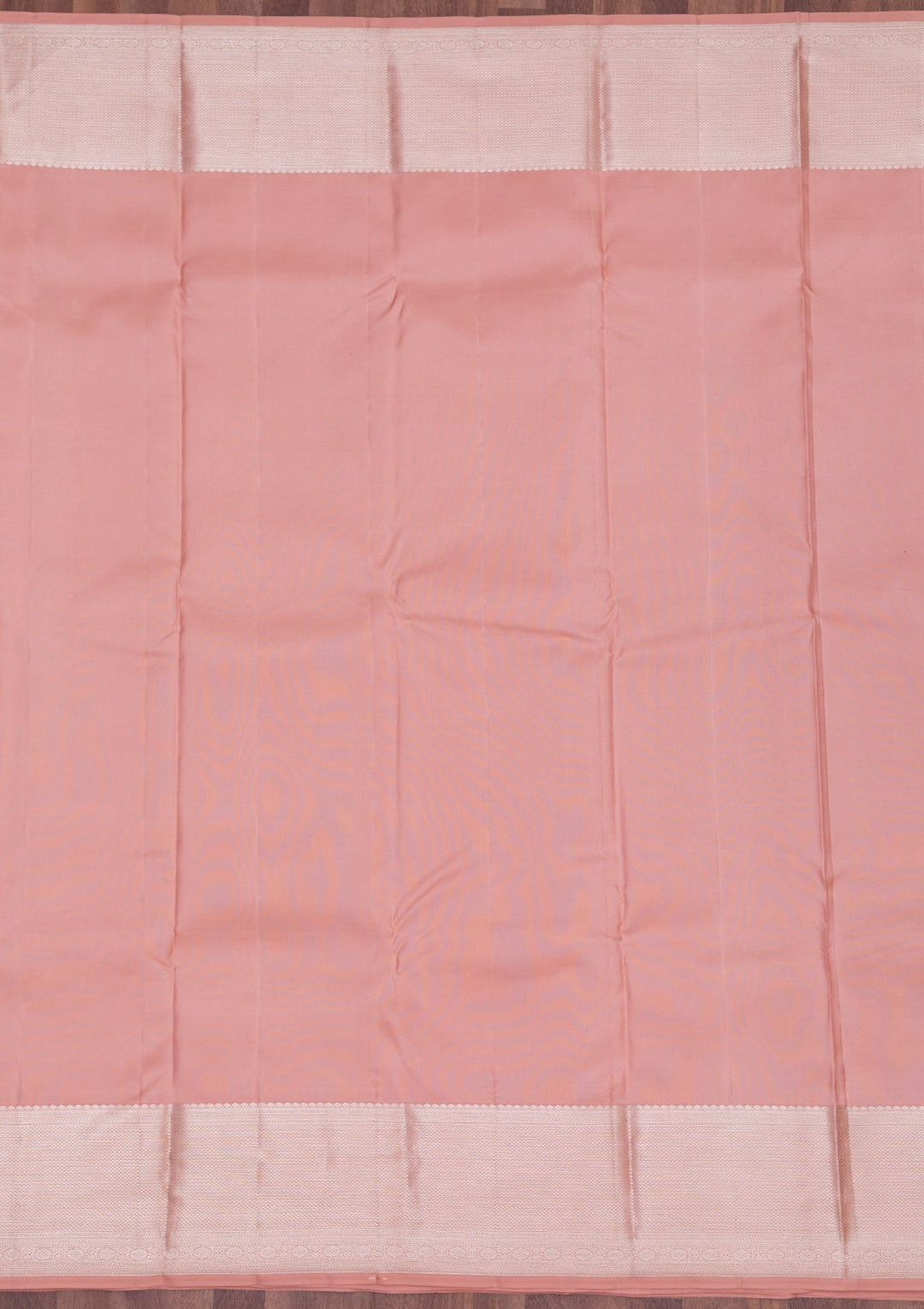 Peach Zariwork Pure Silk Saree-koskii