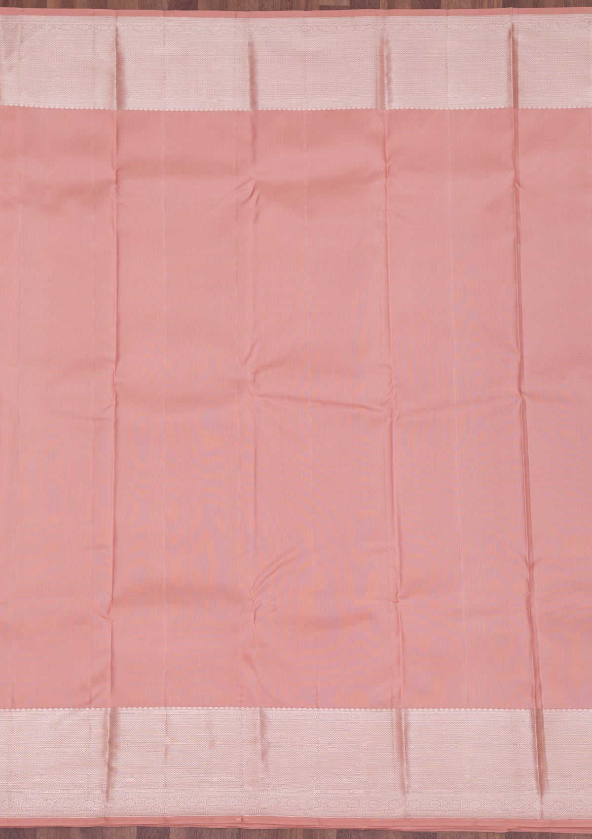 Peach Zariwork Pure Silk Saree-koskii