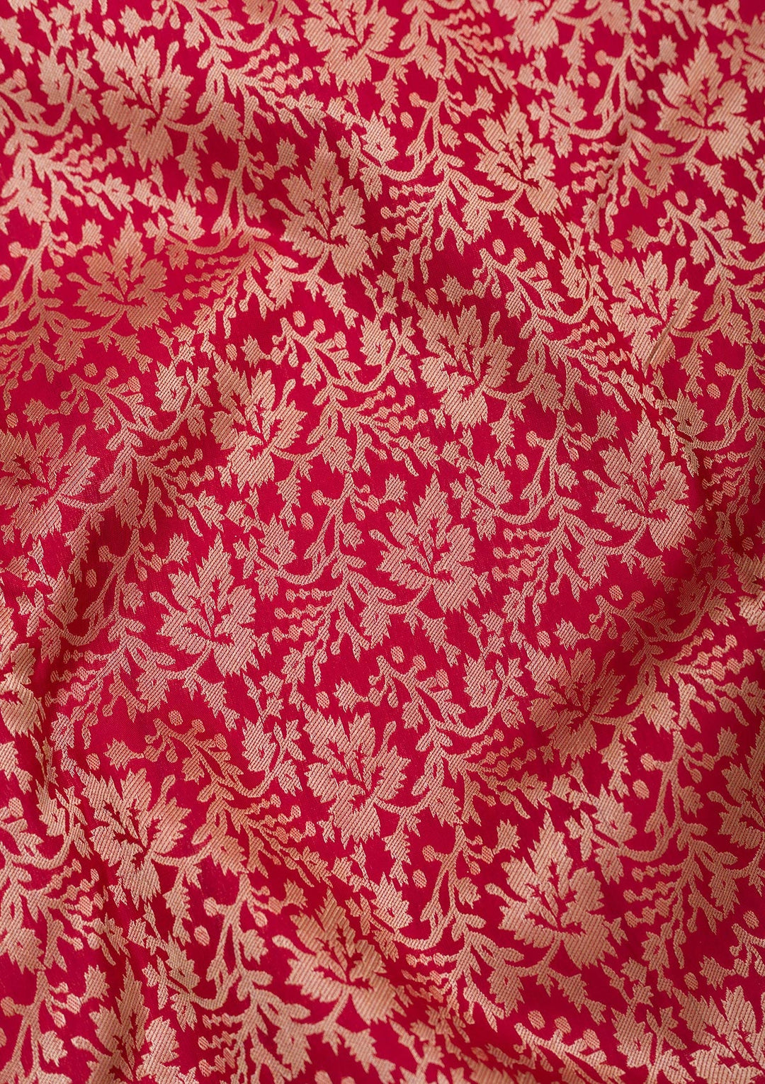 Maroon Zariwork Pure Silk Saree-Koskii