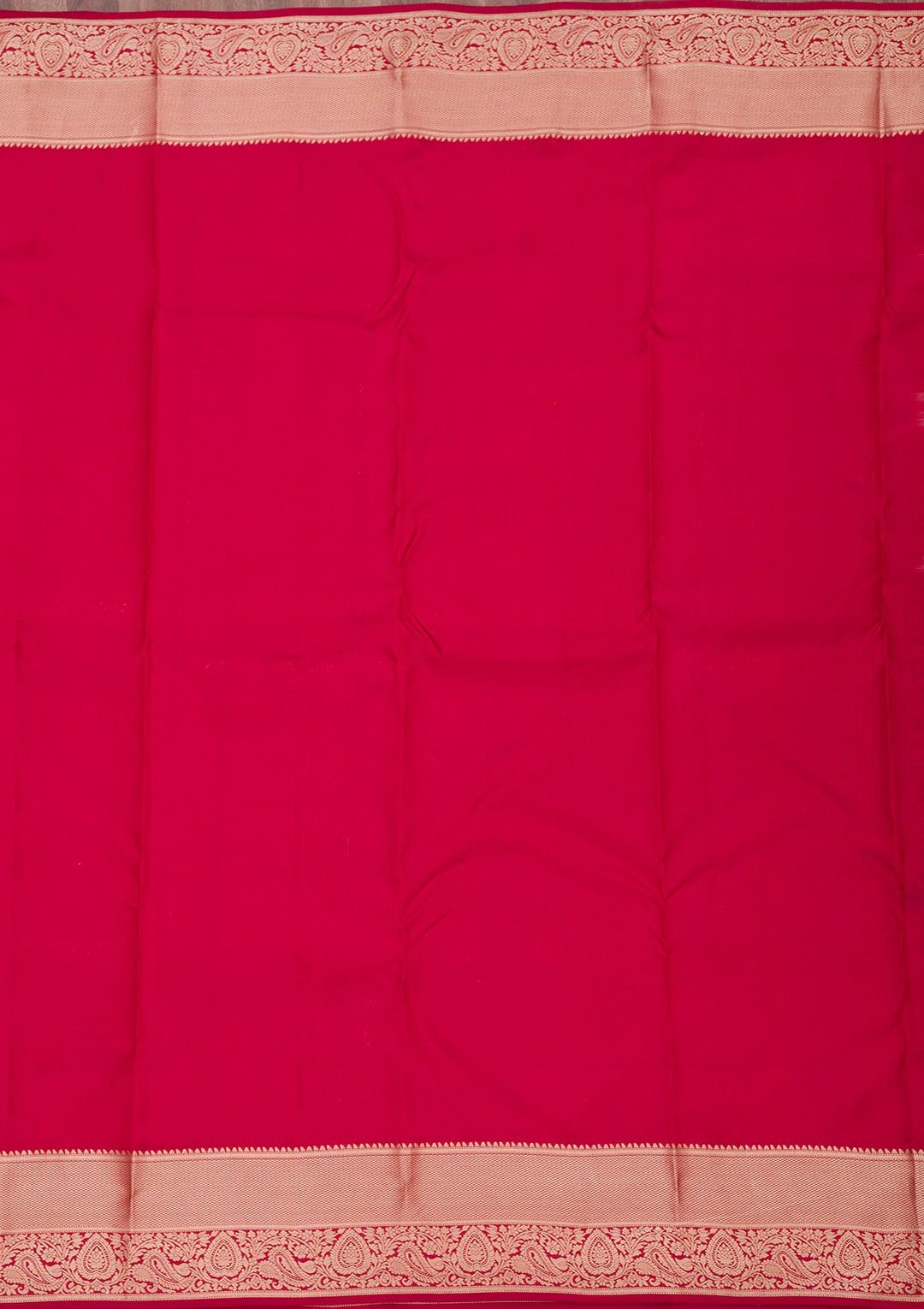 Maroon Zariwork Pure Silk Saree-Koskii