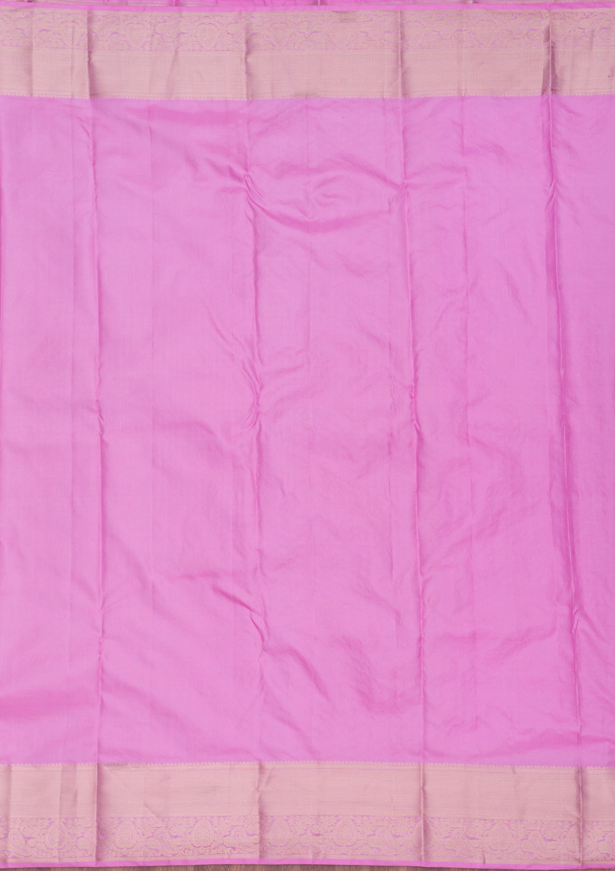 Pink Zariwork Pure Silk Saree-Koskii