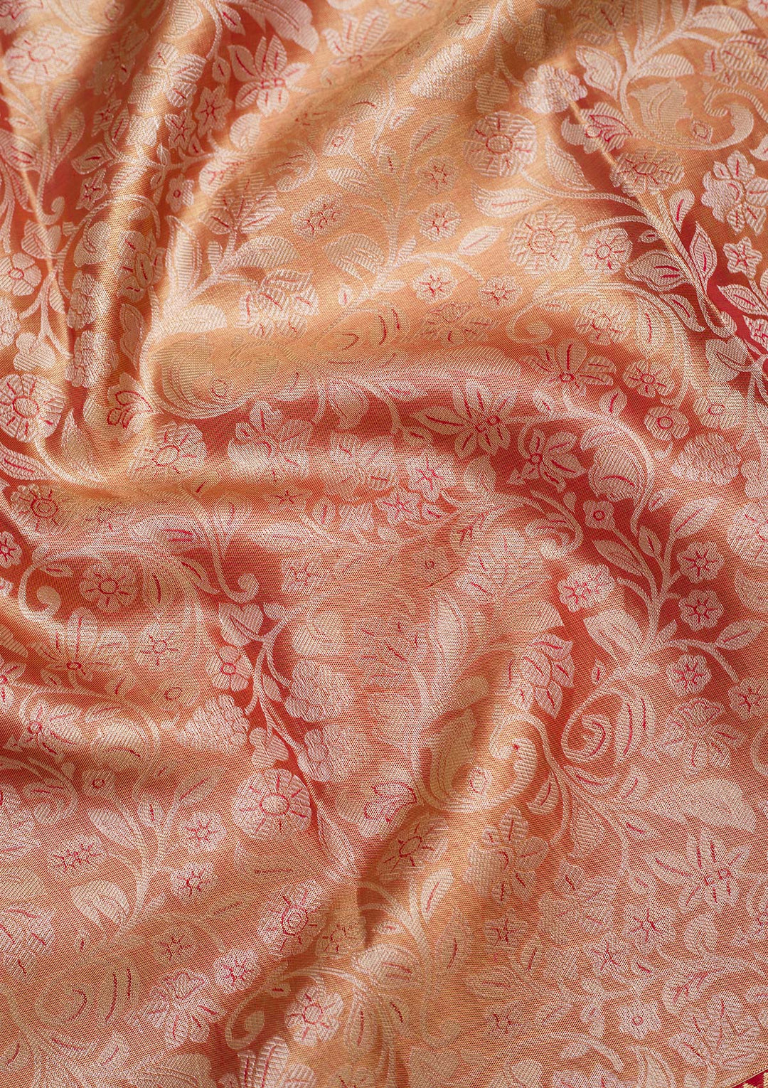 Gold Zariwork Pure Silk Saree-koskii