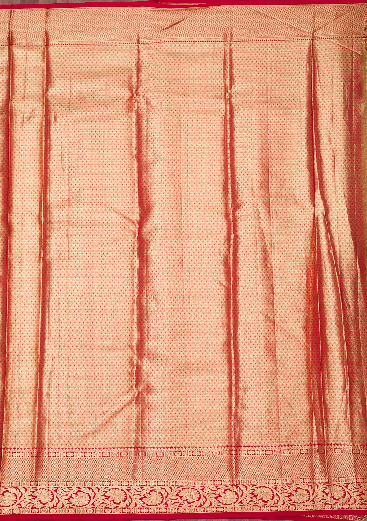 Gold Zariwork Pure Silk Saree-koskii