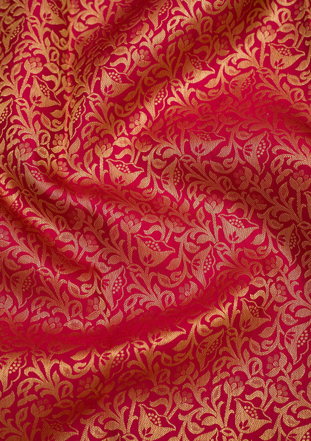 Maroon Zariwork Pure Silk Saree-koskii