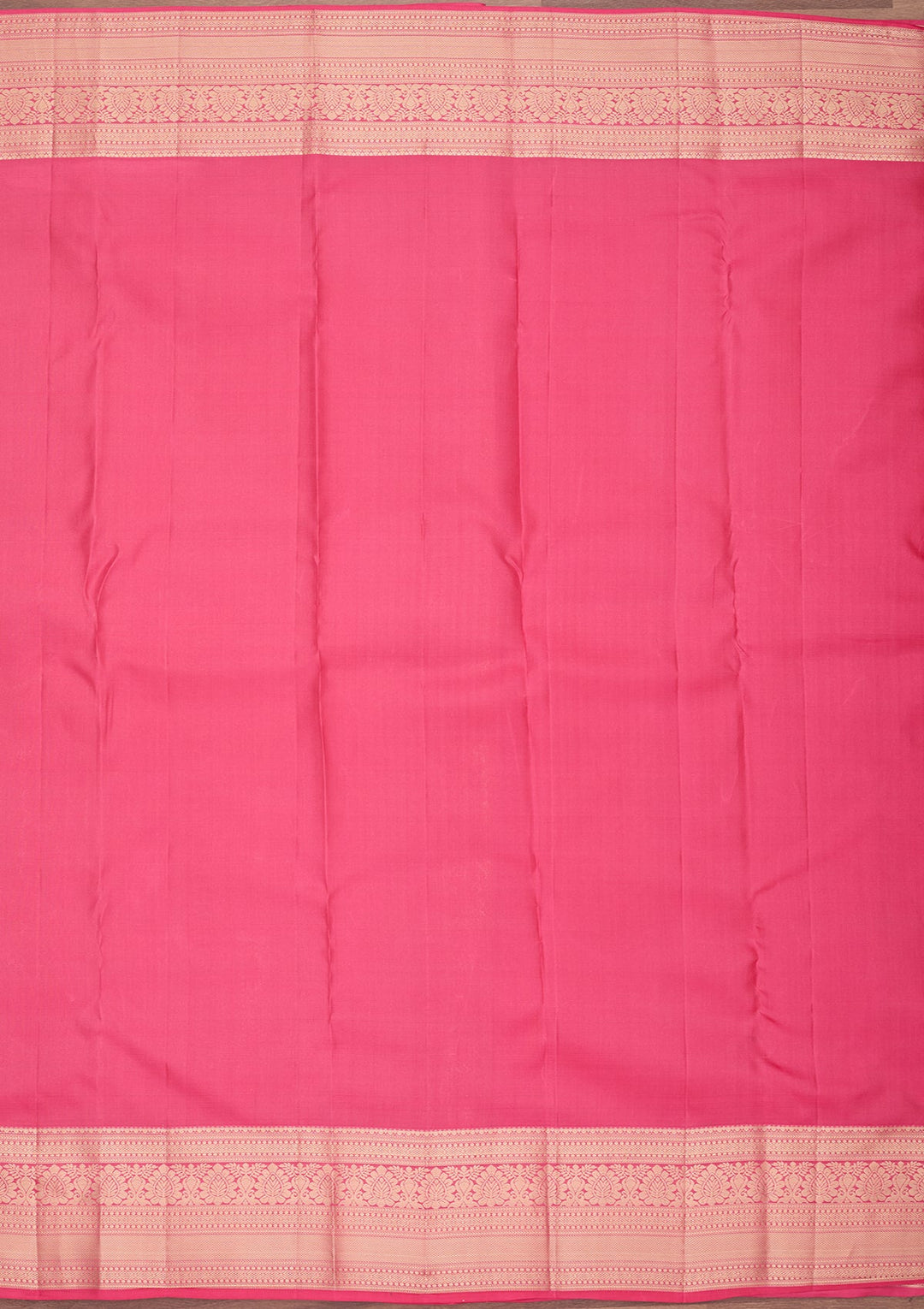 Pink Zariwork (Gold) Pure Silk Saree