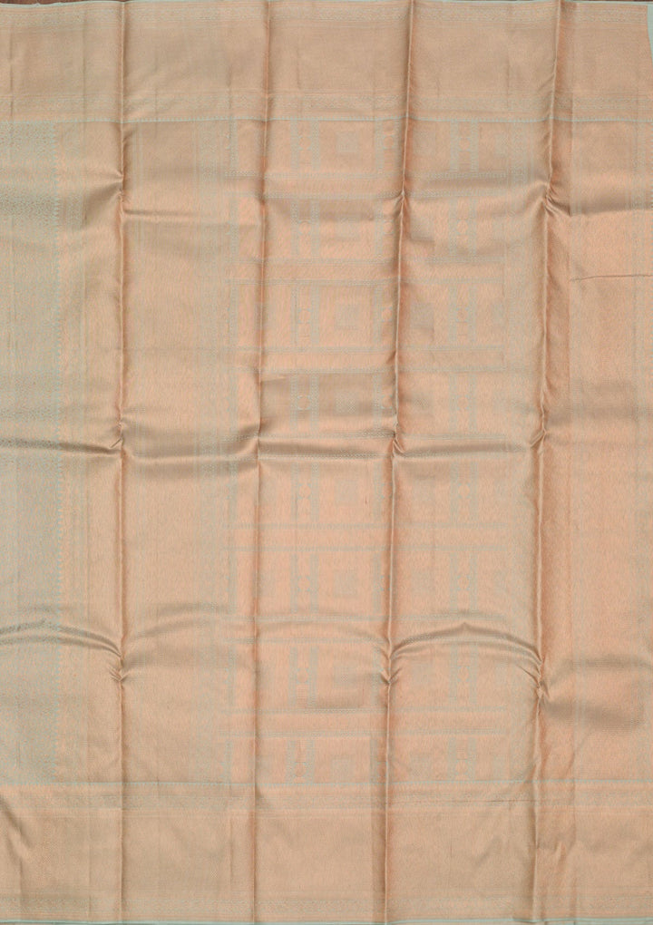 Pista Green Zariwork Pure Silk Saree-Koskii