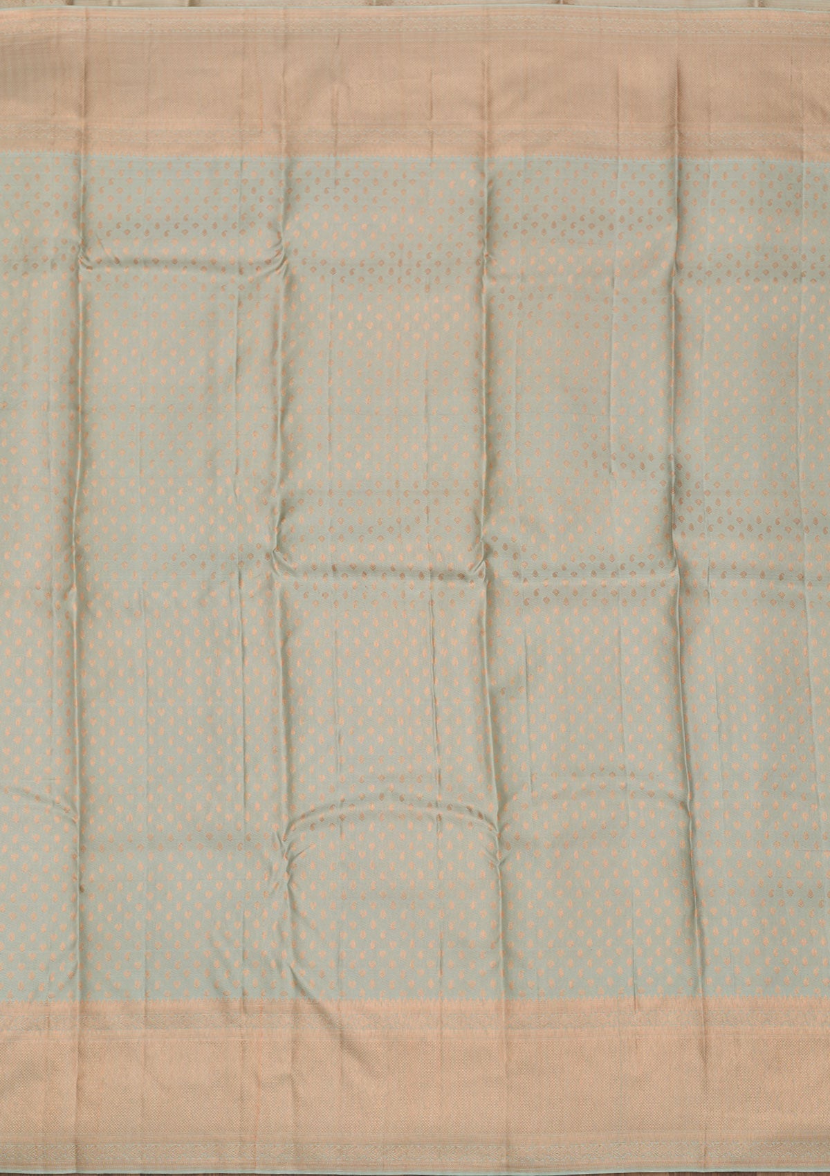 Pista Green Zariwork Pure Silk Saree-Koskii