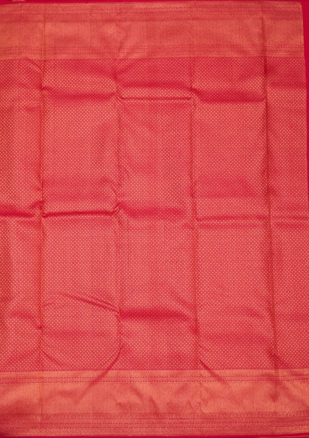 Red Zariwork Pure Silk Saree-Koskii