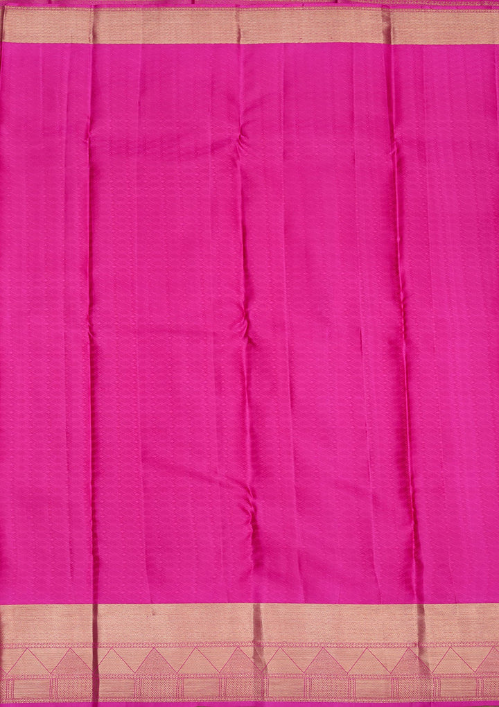 Lavender Zariwork Pure Silk Saree-Koskii