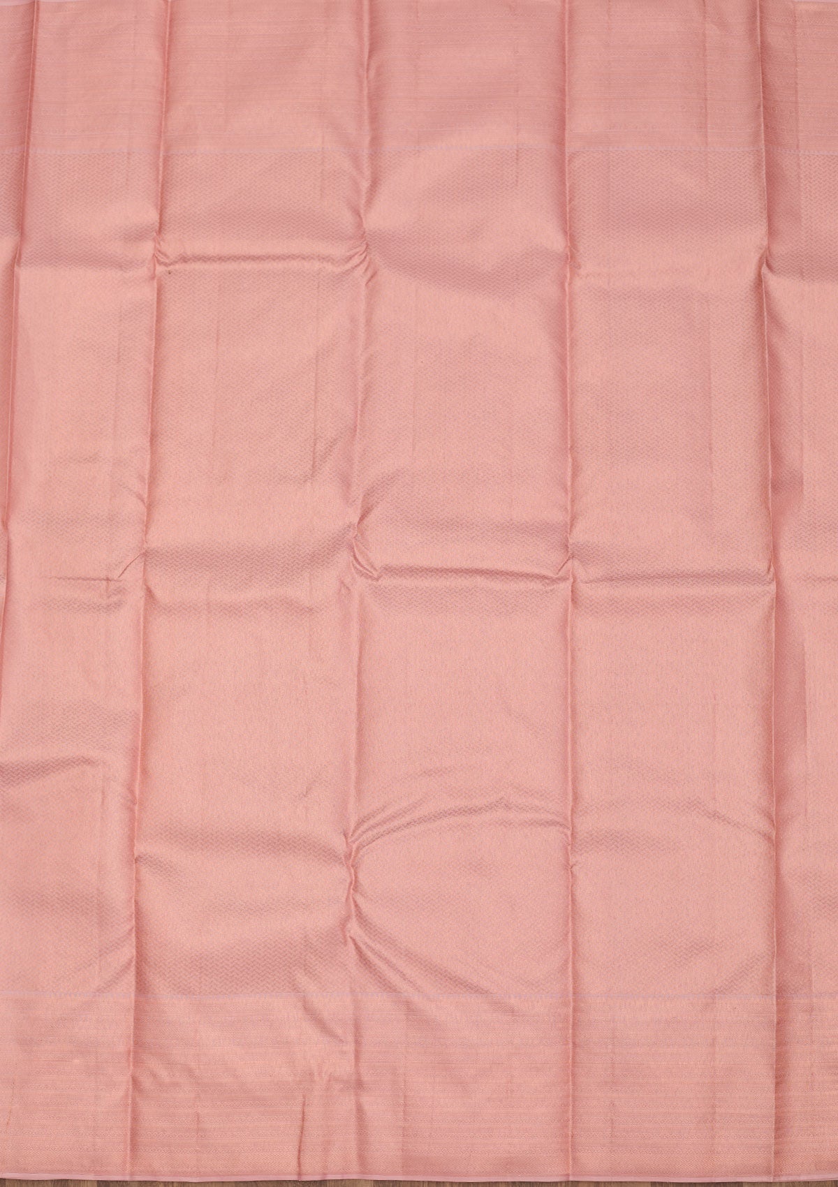Baby Pink Zariwork Pure Silk Saree-Koskii