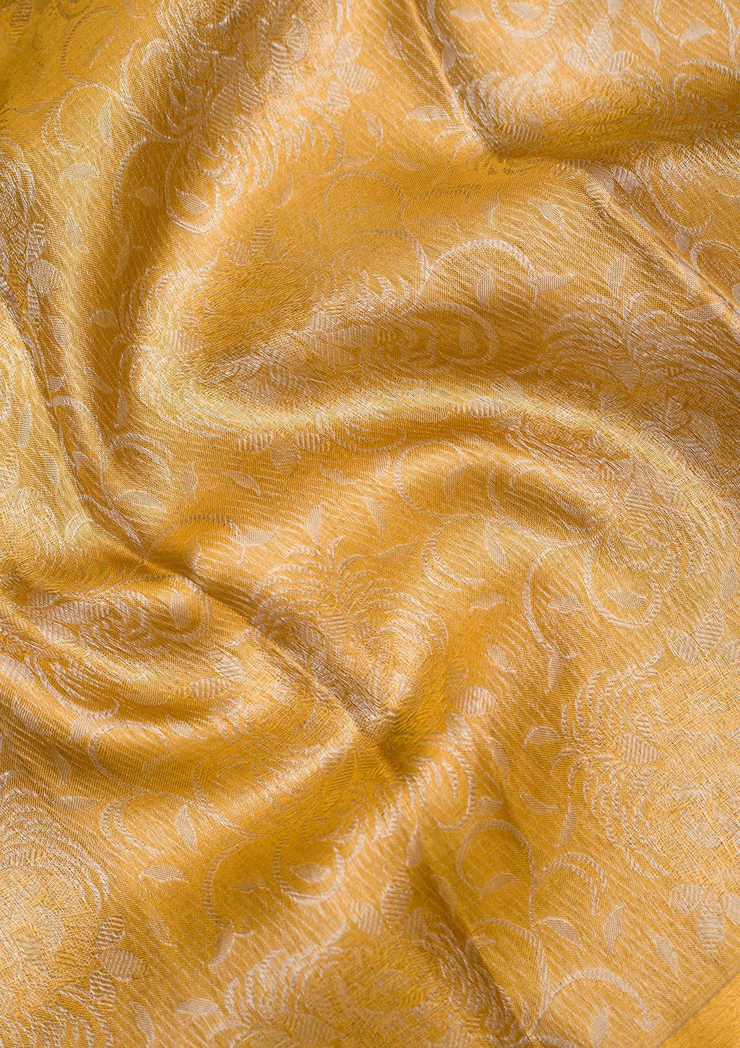 Gold Zariwork Pure Silk Saree-koskii