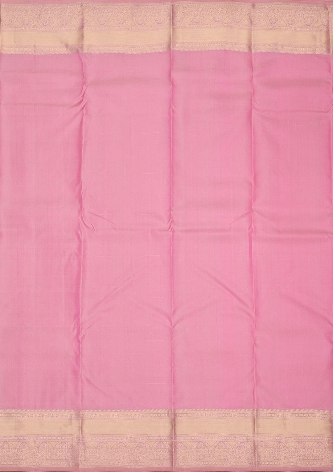 Onion Pink Zariwork Pure Silk Saree-Koskii