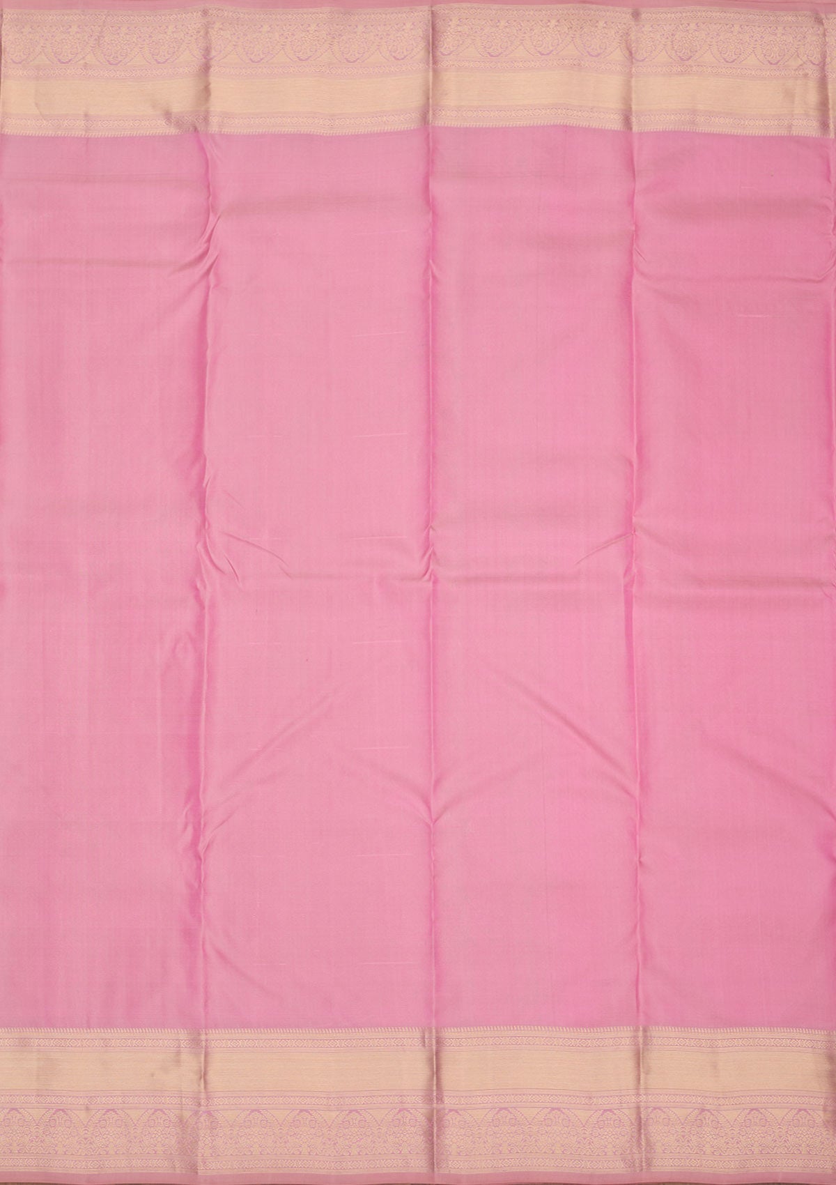 Onion Pink Zariwork Pure Silk Saree-Koskii