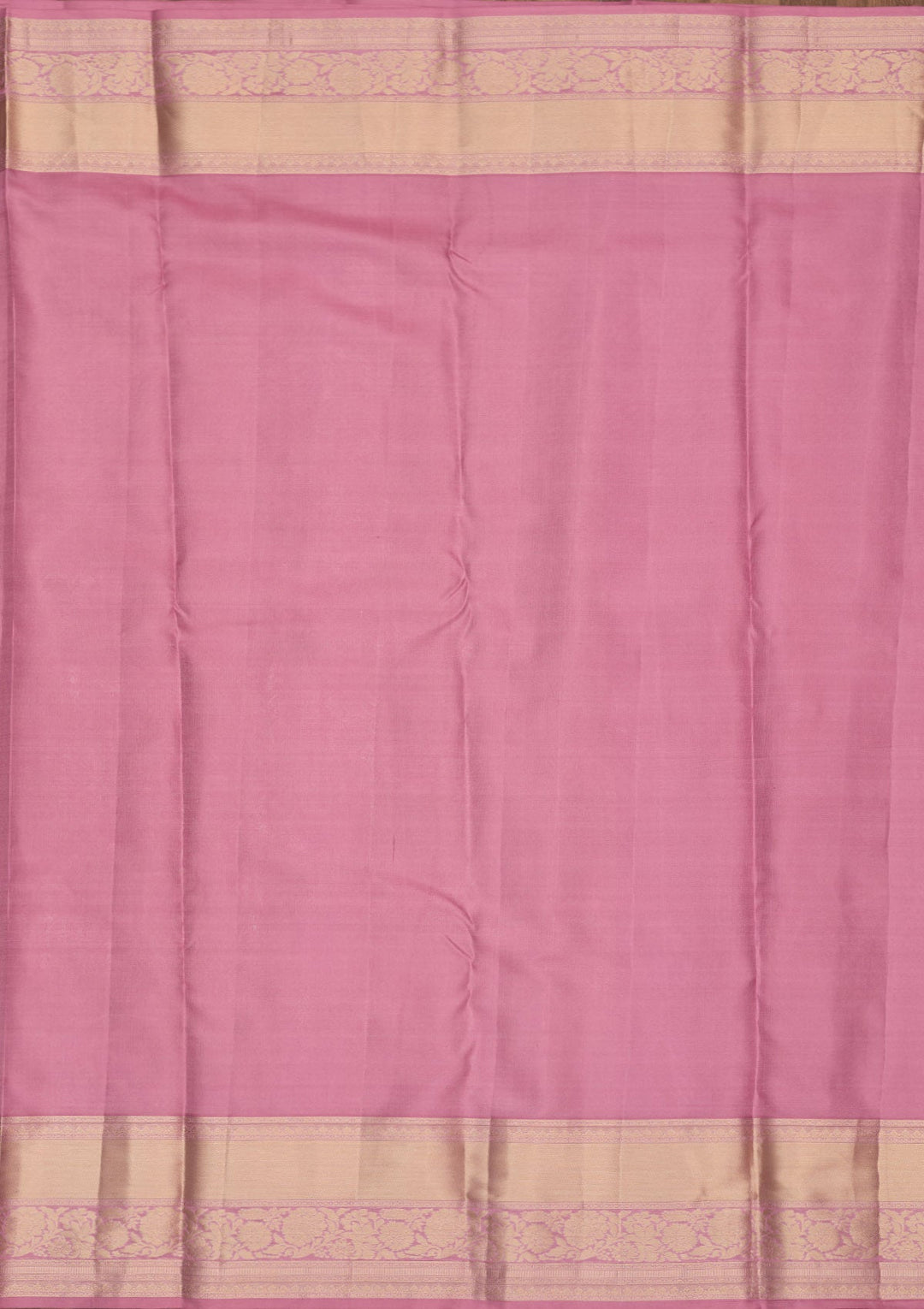 Onion Pink Zariwork Pure Silk Saree-Koskii