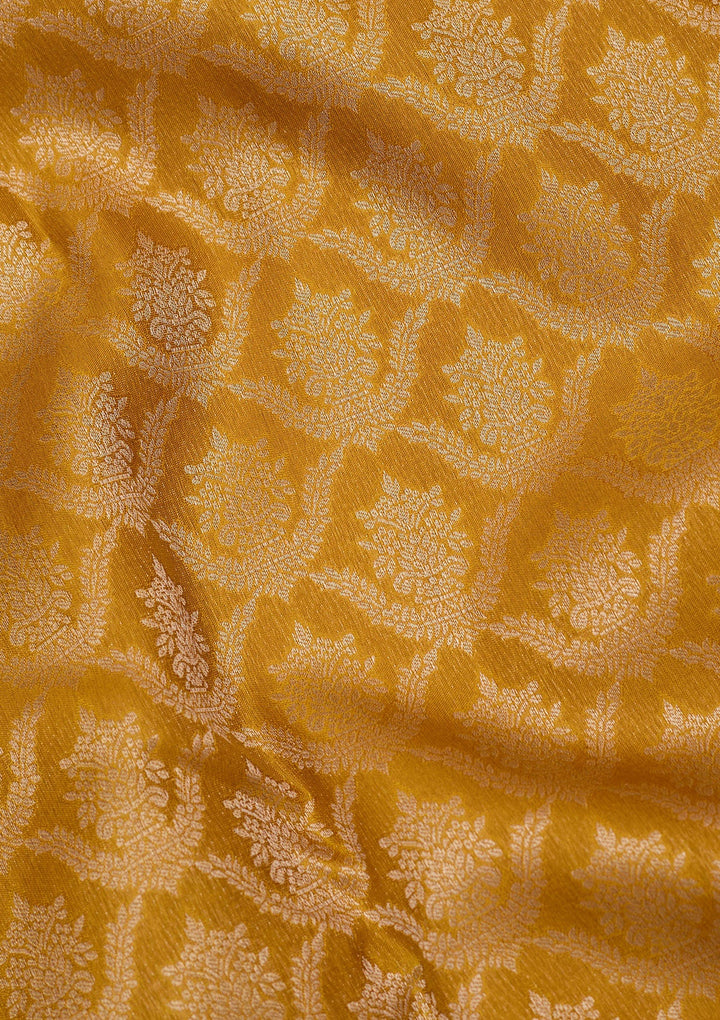 Gold Zariwork Pure Silk Saree