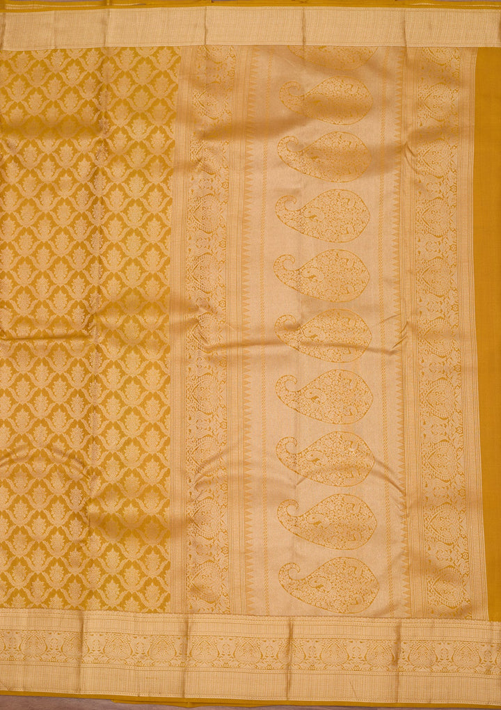 Gold Zariwork Pure Silk Saree