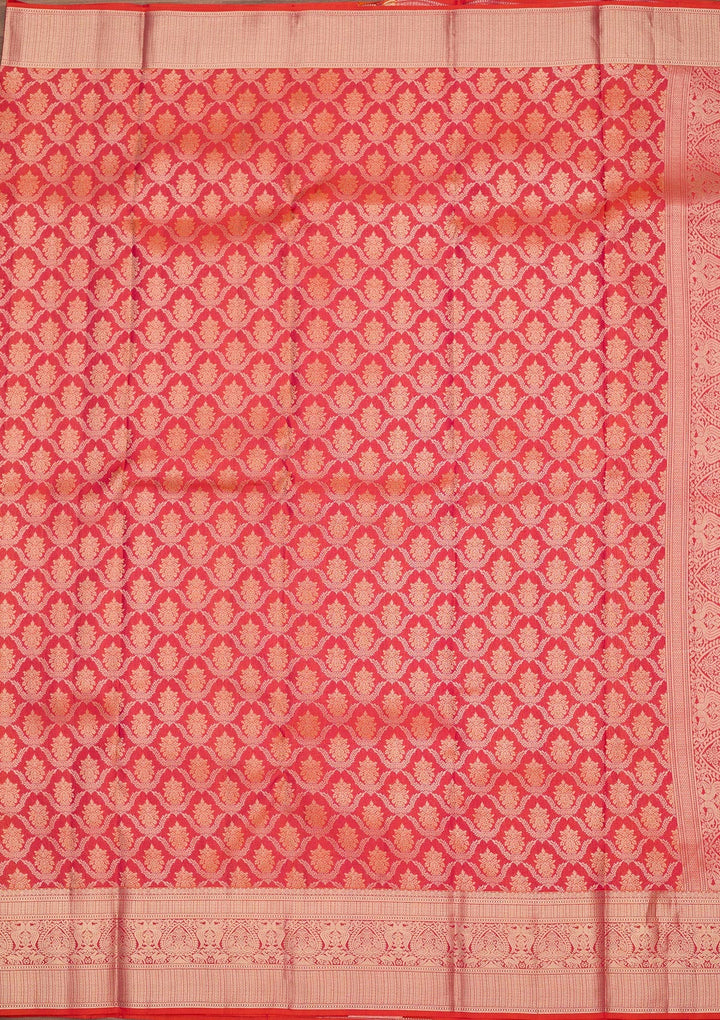 Pink Zariwork Pure Silk Saree