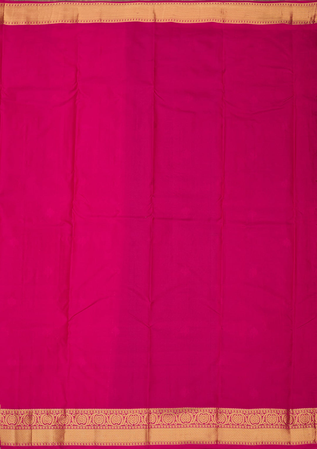 Parrot Green Zariwork Pure Silk Saree-Koskii