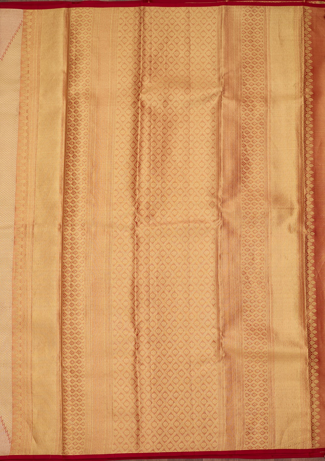 Gold Silk Jaal Gold Zariwork Saree With Matching Blouse Piece