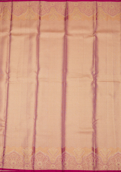 Purple Zariwork Pure Silk Saree