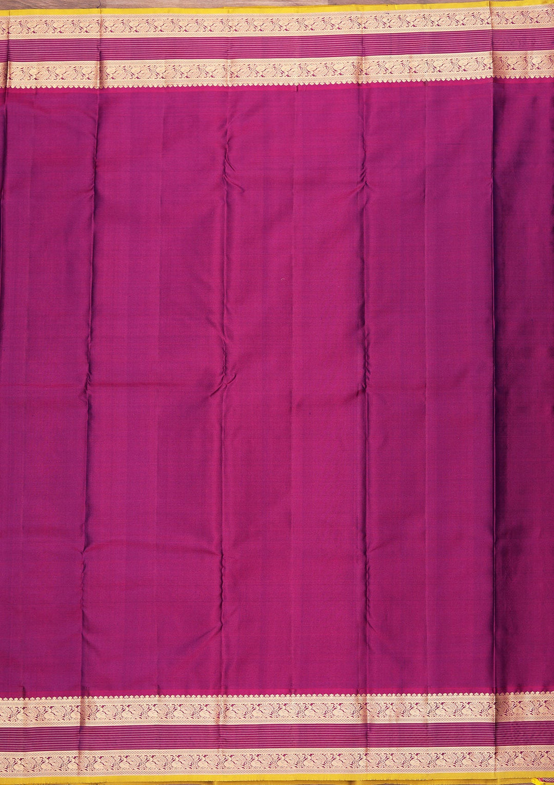 Bottle Green Zariwork Pure Silk Saree