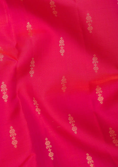 Pink Zariwork Pure Silk Saree-Koskii