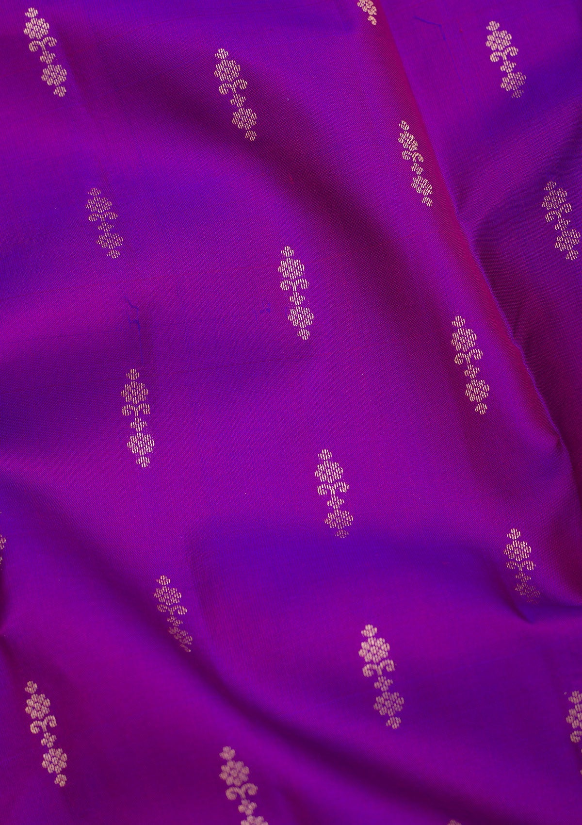 Purple Zariwork Pure Silk Saree-Koskii