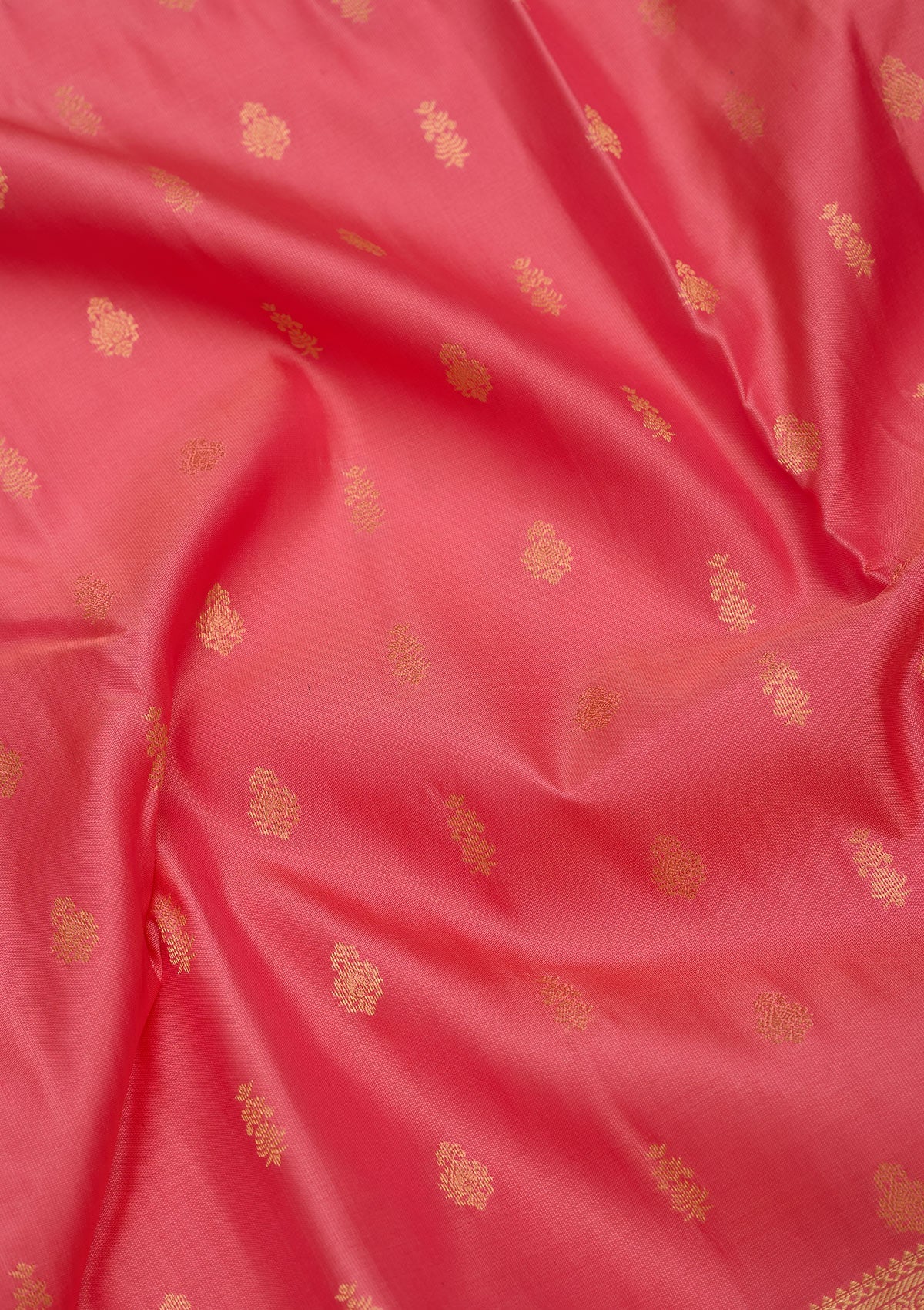 Pink Zariwork Pure Silk Saree-Koskii