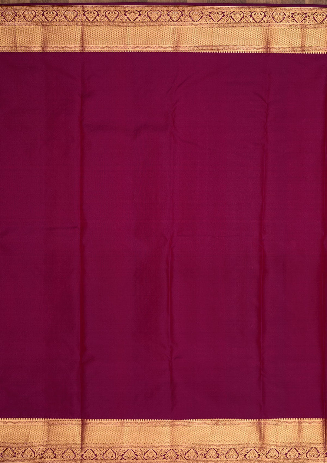 Purple Zariwork Pure Silk Saree-Koskii