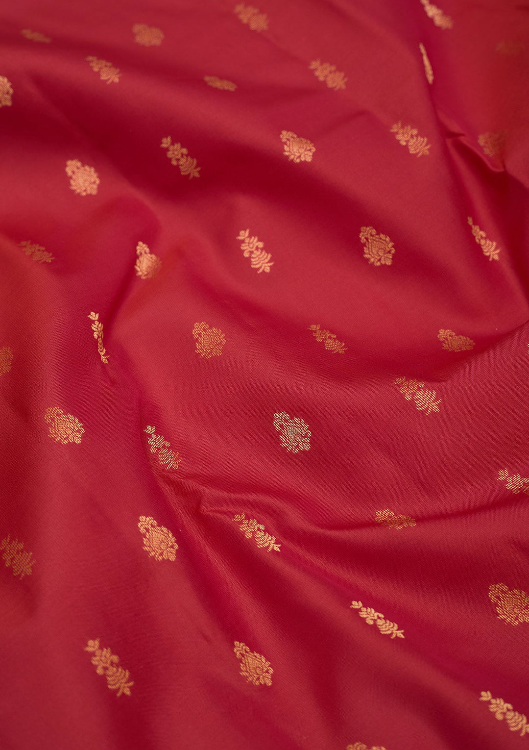 Rani Pink Zariwork Pure Silk Saree-Koskii