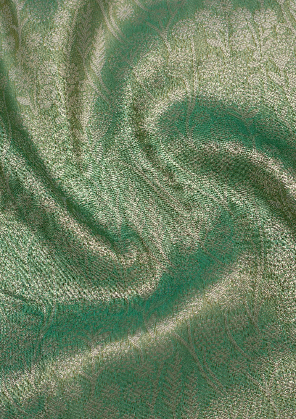 Yellow Zariwork Art Silk Saree-Koskii