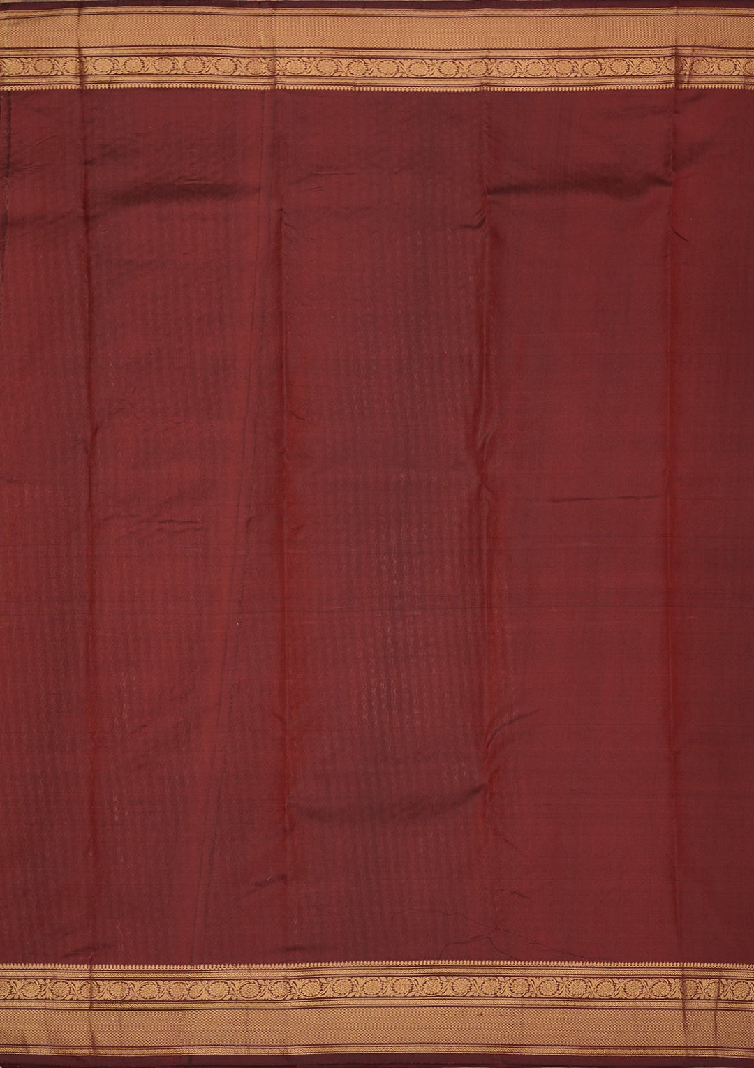 Maroon Zariwork Pure Silk Saree-Koskii