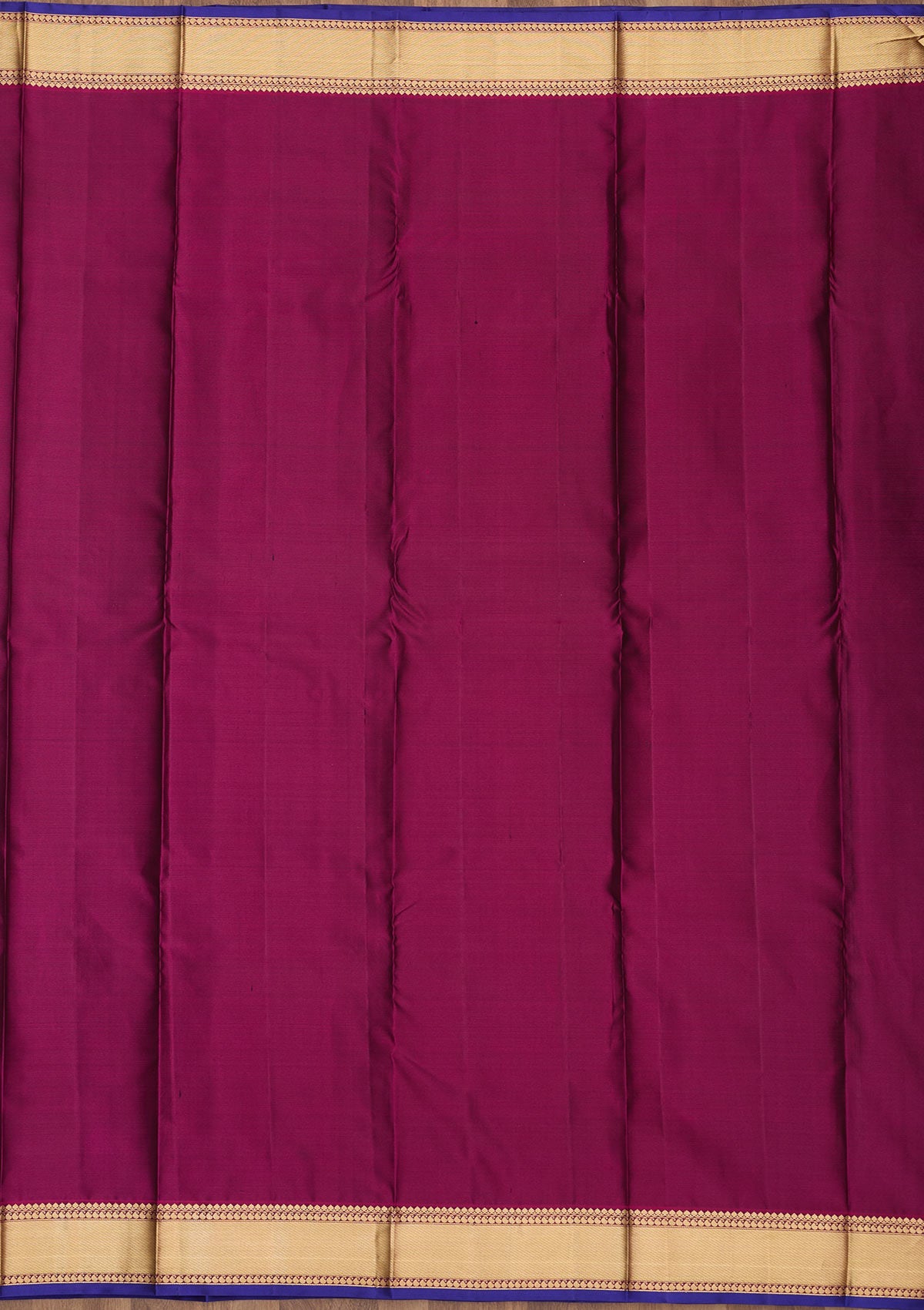 Bottle Green Zariwork Pure Silk Saree-Koskii