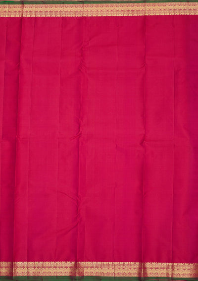Purple Zariwork Pure Silk Saree-Koskii