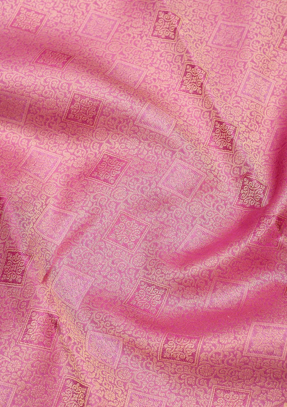 Mauve Zariwork Pure Silk Saree-Koskii