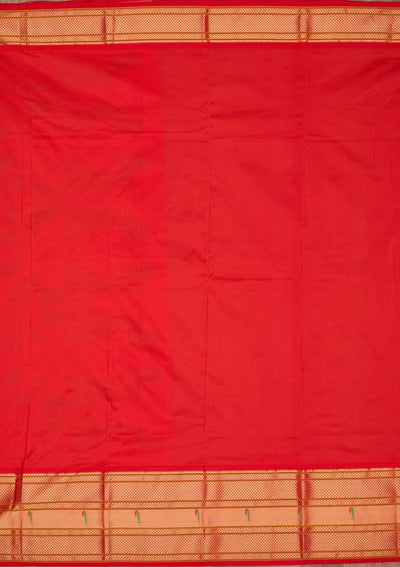 Green Zariwork Pure Silk Saree-Koskii
