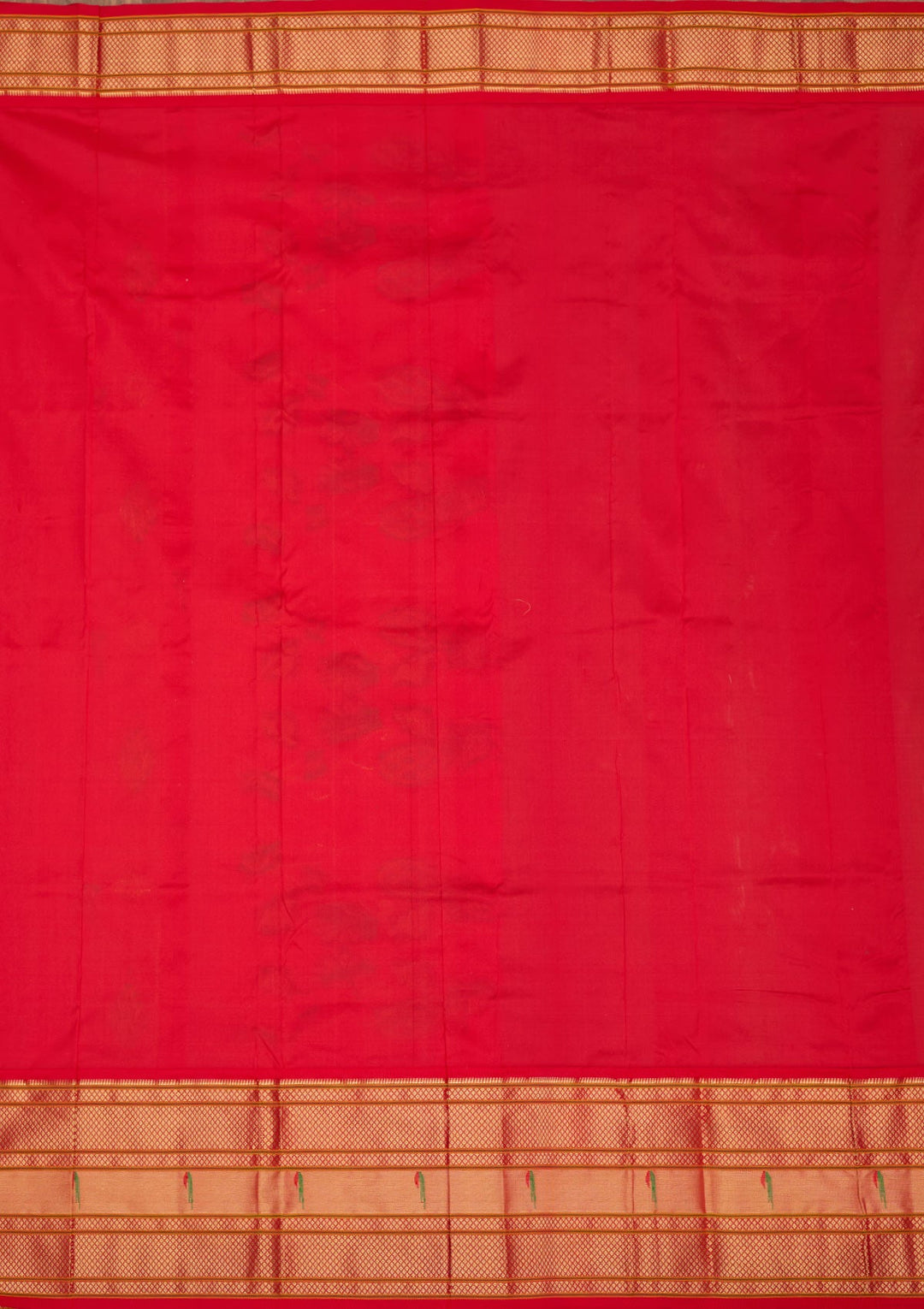 Sea Green Zariwork Pure Silk Saree-Koskii