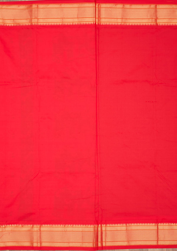 Royal Blue Zariwork Pure Silk Saree-Koskii