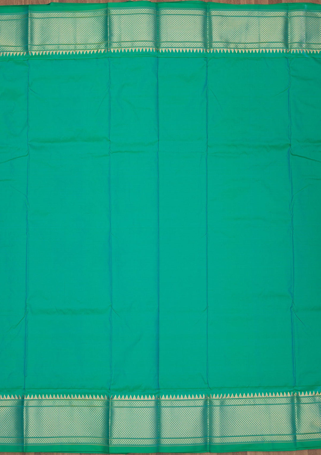 Mustard Zariwork Pure Silk Saree-Koskii