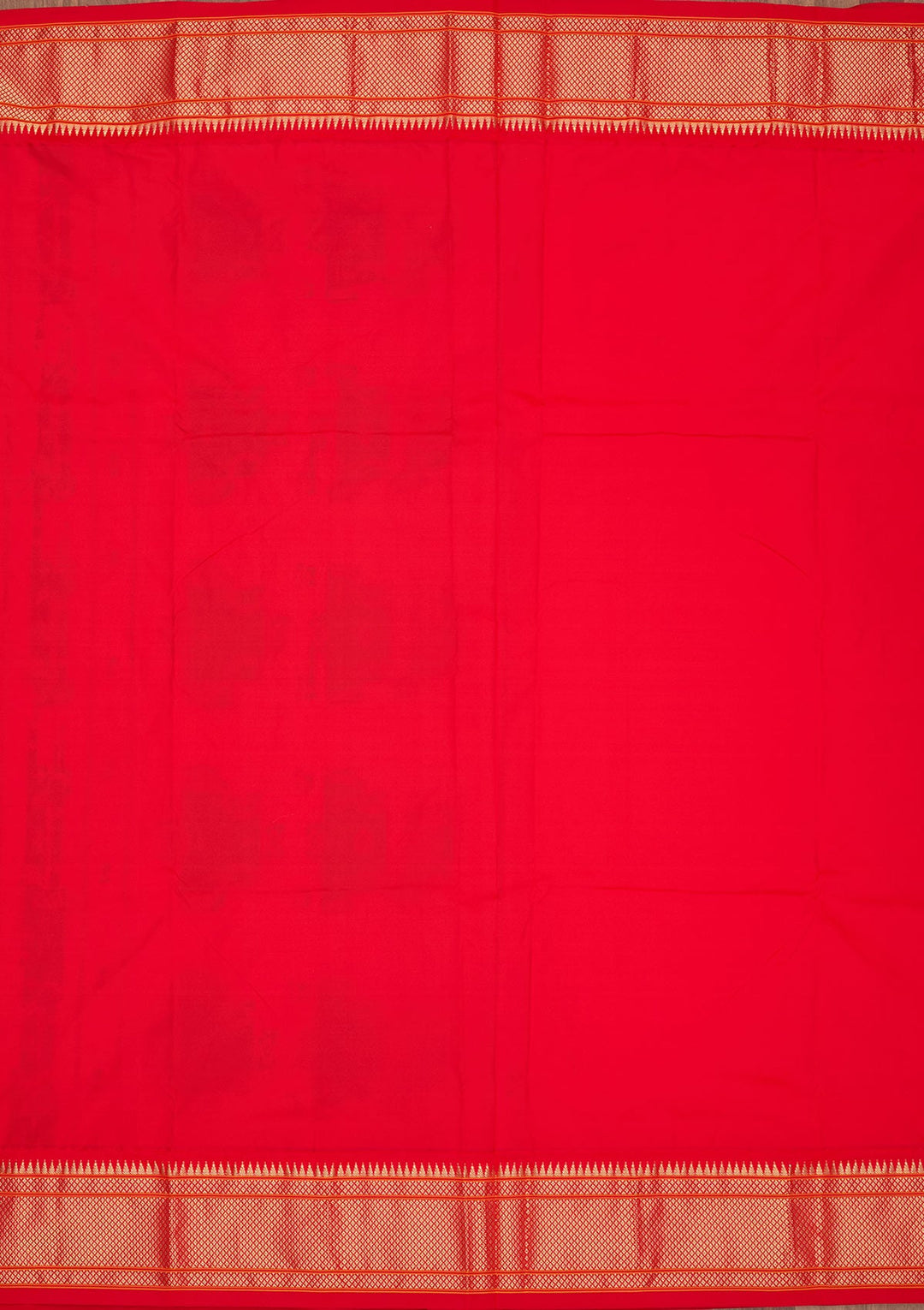 Mustard Zariwork Pure Silk Saree-Koskii