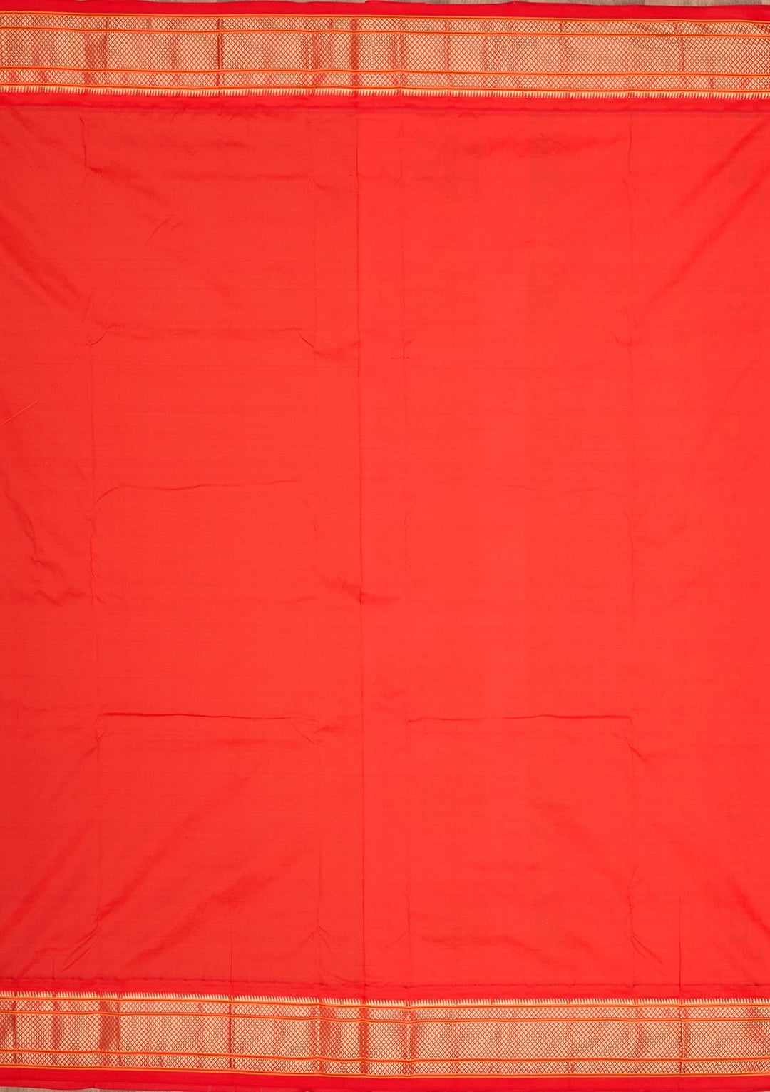 Rama Green Zariwork Pure Silk Saree-Koskii