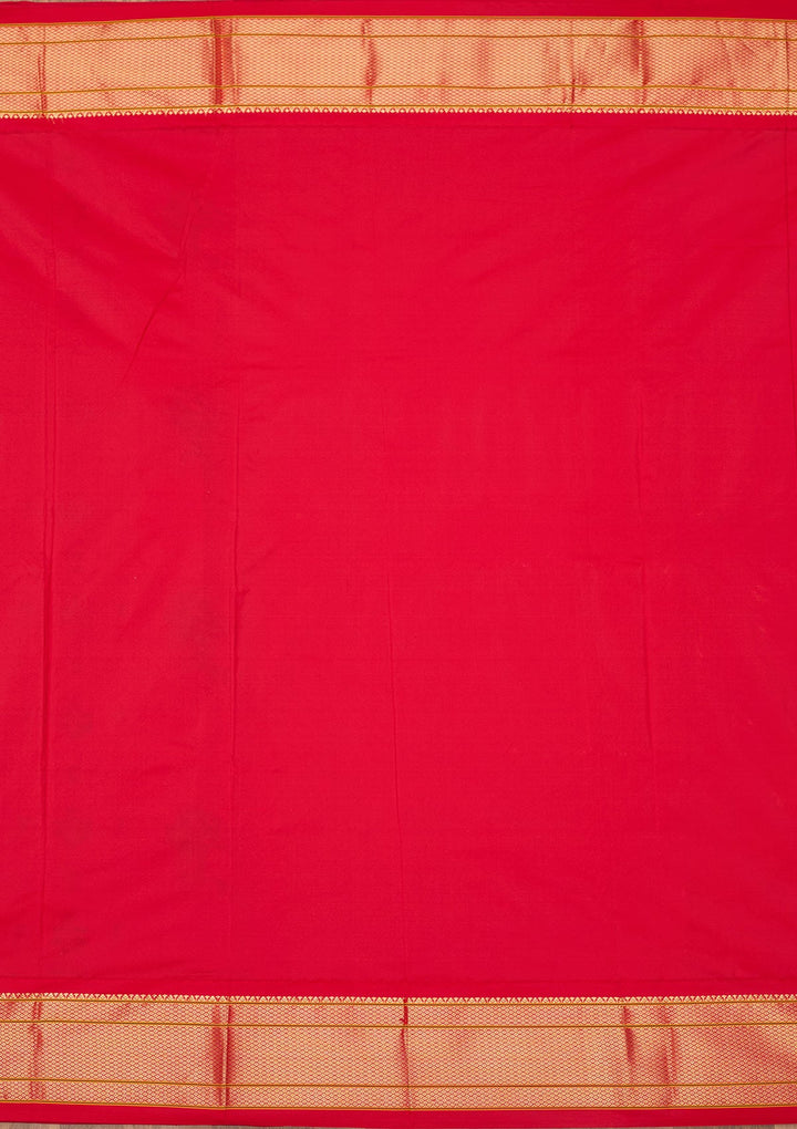 Beige Zariwork Pure Silk Saree-Koskii