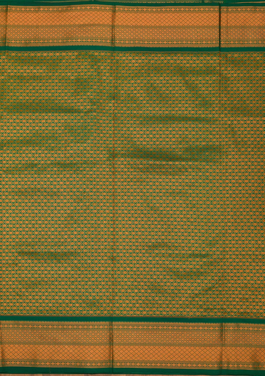 Mustard Zariwork Pure Silk Saree-Koskii