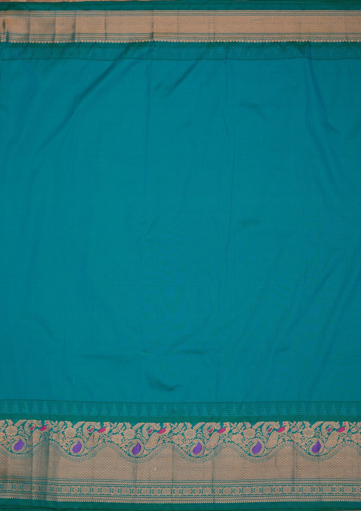 Grey Zariwork Pure Silk Saree-Koskii